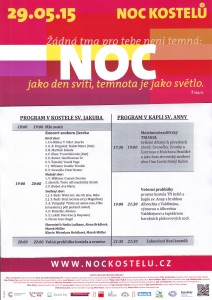 Noc kostelů 2015